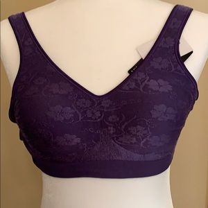 NWT  Deep Purple Bali Seamless Bra